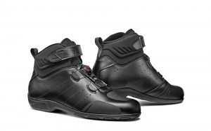 Black Black Men's SIDI Motolux Touring Boots Australia | JBE-3900