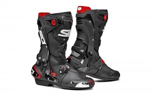 Black Black Men's SIDI Rex Air Racing Boots Australia | EOF-8732