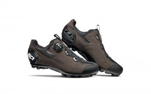 Black Brown Men's SIDI Mtb Gravel MTB Shoes Australia | NBT-3375