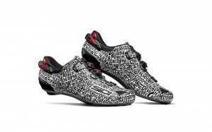 Black White Men's SIDI Shot 2 Dzero Road Cycling Shoes Australia | HOF-9403