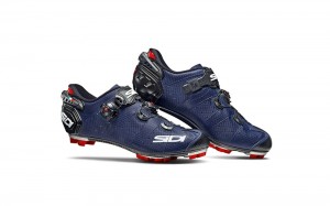 Blue Black Men's SIDI Mtb Drako 2 SRS Matt MTB Shoes Australia | VZR-1460