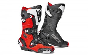 Red Black Women's SIDI Mag-1 Air Racing Boots Australia | ORD-2652