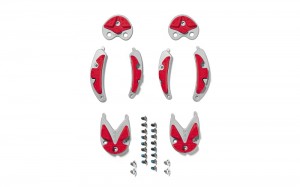 Silver Red Men's SIDI Mtb SRS Inserts Accessories Australia | POA-6872