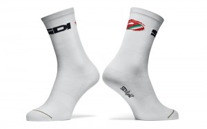 White Women's SIDI Color 2 Socks Accessories Australia | PFH-1824